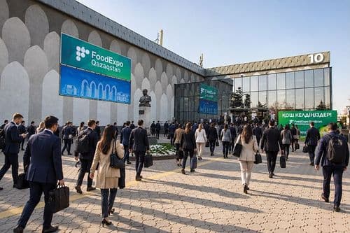    FOODEXPO QAZAQSTAN 2026: РАСТУЩИЙ РЫНОК ПИЩЕВОЙ ПРОМЫШЛЕНОСТИ ЦЕНТРАЛЬНОЙ АЗИИ ВСТРЕЧАЕТСЯ В АЛМАТЫ 